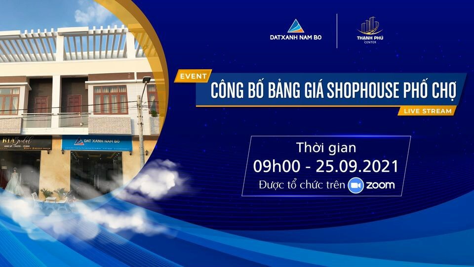 Bán shophouse phố chợ giá trị thương mại ngay trung tâm huyện