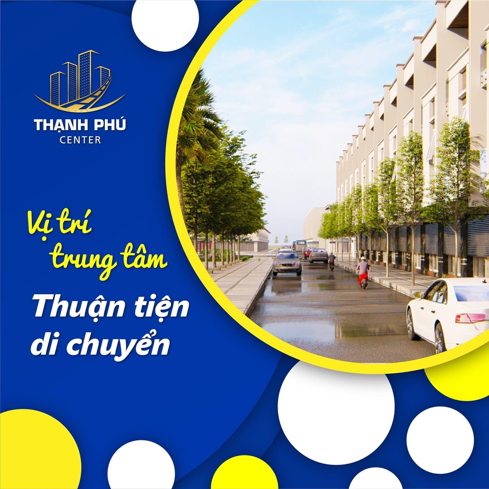 BÁN đất mặt tiền chợ mới Thạnh Phú