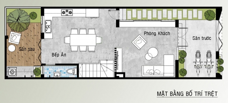 10+ Mẫu thiết kế nhà 2 tầng 3 phòng ngủ đẹp, hiện đại 2023