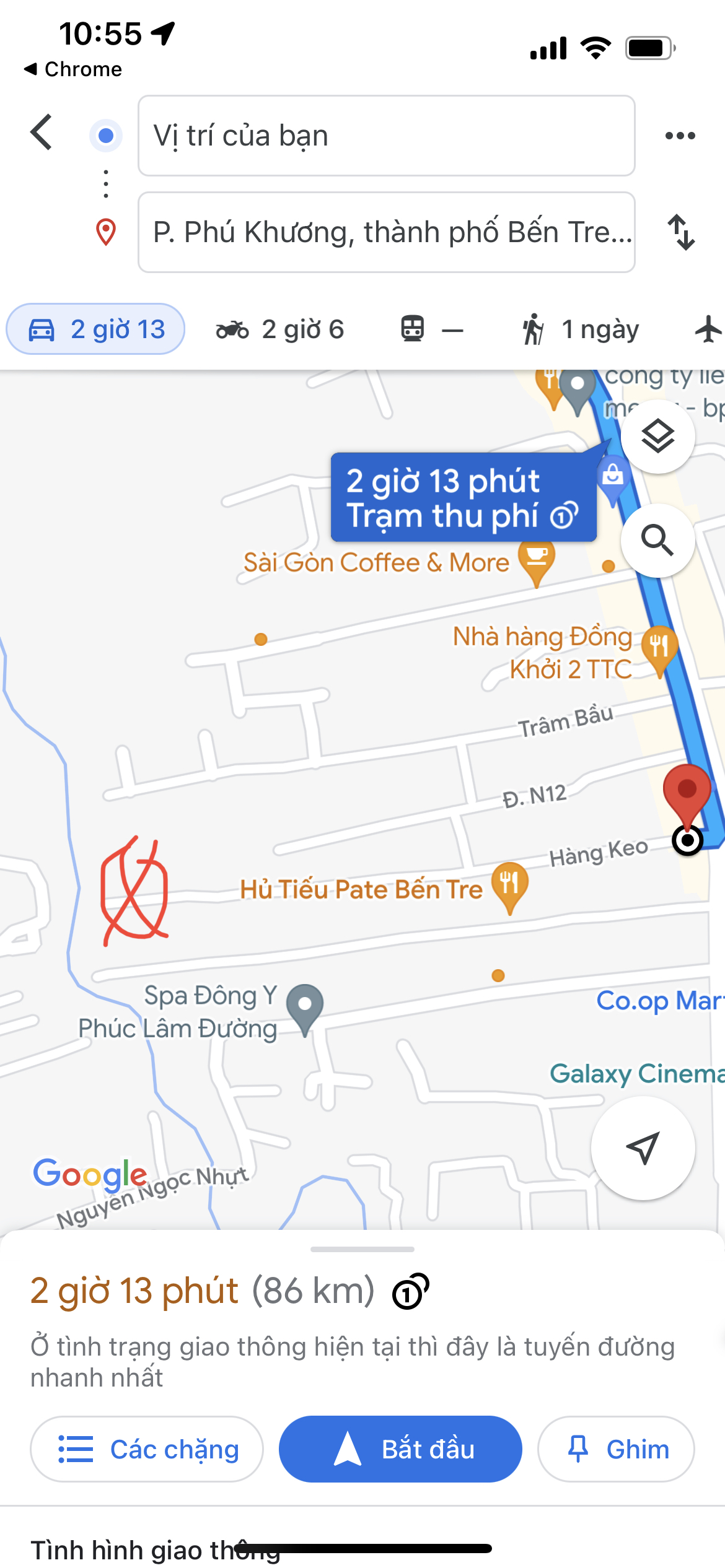 Bán đất + nhà 2,674 m2 Phường Phú Khương, Tp. Bến Tre